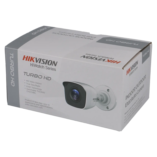 Hikvision Hikvision HWT-B120-M-B, 2MP Bullet Kamera 2.8mm, 4 in 1 Videoausgang koaxial schwarz