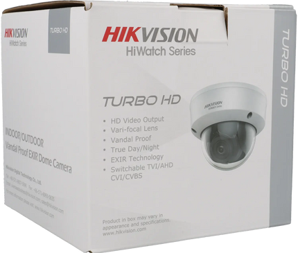 Hikvision Hikvision HWT-D381-Z, 8MP Motor Zoom 2.8-12mm Objektiv, Dome-Kamera, 40m IR, 4 in 1 Videoausgang koaxial