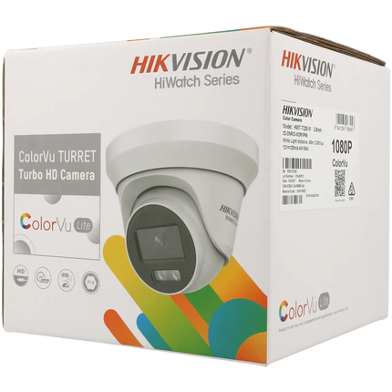 Hikvision Hikvision HWT-T229-M, 2MP, Mini-Turret, ColorVu, Turbo HD, 4 in 1 Videoausgang koaxial