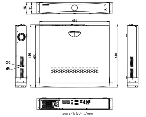 Hikvision Hikvision iDS-7716NXI-M4/X, DeepinMind NVR 16-Kanal, IP-Kamera bis zu 32 MP