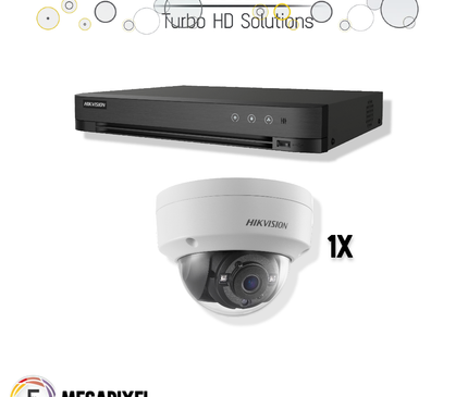 Hikvision Hikvision Turbo HD Set | 1x Dome | 5 Megapixel |