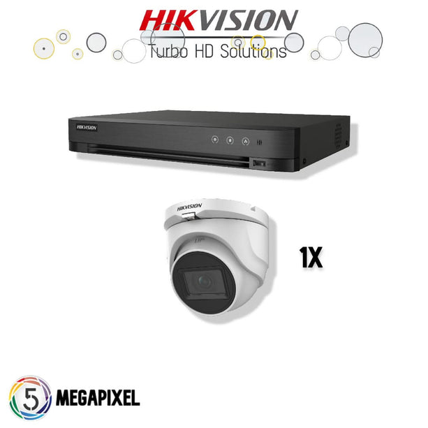 Hikvision Hikvision Turbo HD Set | 1x Eyeball | 5 Megapixel | 5 Megapixel