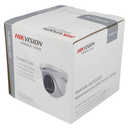 Hikvision HWT-T323-Z, 60m IR, Turbo HD Low Light, Motorzoom lens 2.8-12mm, 4 in 1 video-output coax