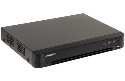Hikvision iDS-7208HUHI-M2/P(C), 8x PoC, Zonder Opslag, 8 kanalen CVI/TVI/AHD, Analoog en IP