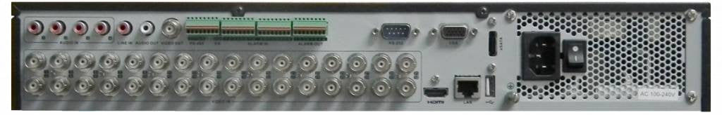 Hikvision iDS-7332HQHI-M4 Turbo HD | 32 kanaals recorder  + 16 IP