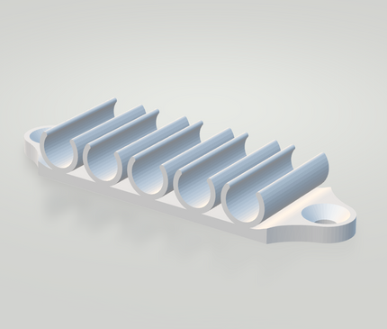 Hikvision Cable Clip - 1, 2, 4, 6 or 8-way | Plastic Mounting Clip