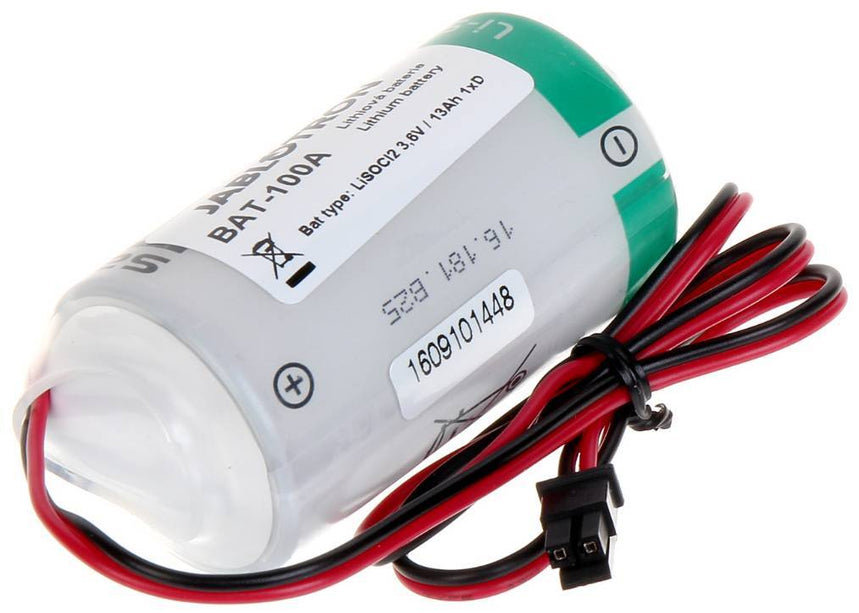 Jablotron Bat-100 Accu t.b.v. JA-163A RB, Lithiumbatterij 3.6V 13Ah 1xD
