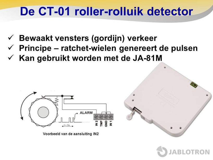 Jablotron CT-01 Rolluik detector