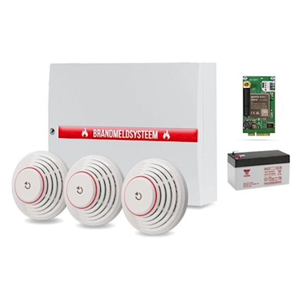 Jablotron JA-100+, Brandmeldsysteem (basis kit)