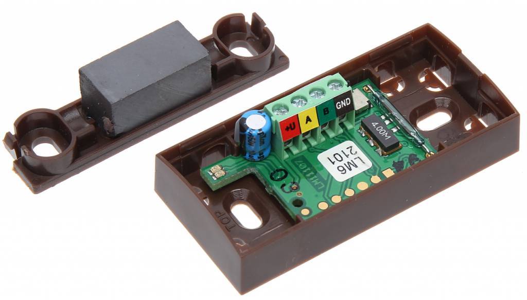 Jablotron JA-111MB BUS magnetische detector mini bruin