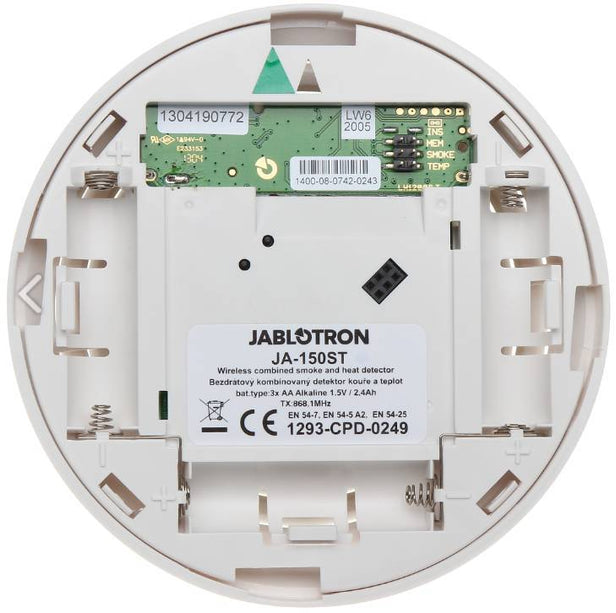 Jablotron JA-150ST Draadloze brand- en hitte detector