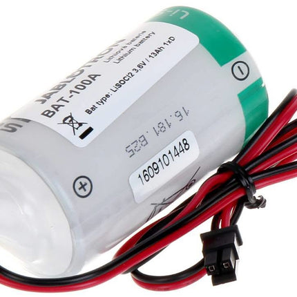 Jablotron Jablotron Bat-100 Batterie pour JA-163A RB, Batterie au lithium 3.6V 13Ah 1xD