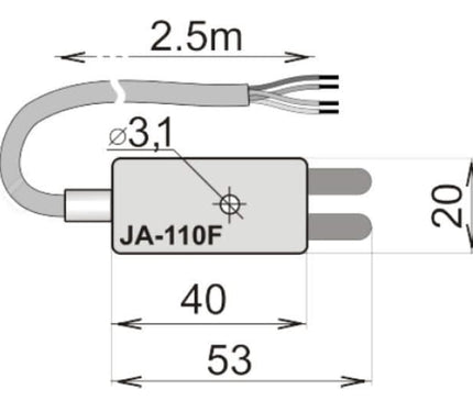 Jablotron Jablotron JA-110F Bus water overloop detector