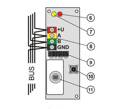 Jablotron Jablotron JA-110P BUS PIR Bewegungsmelder - ECO