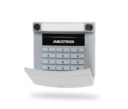 Jablotron Jablotron JA-113E-GR BUS-Code Bedienfeld mit RFID und Tastatur grau