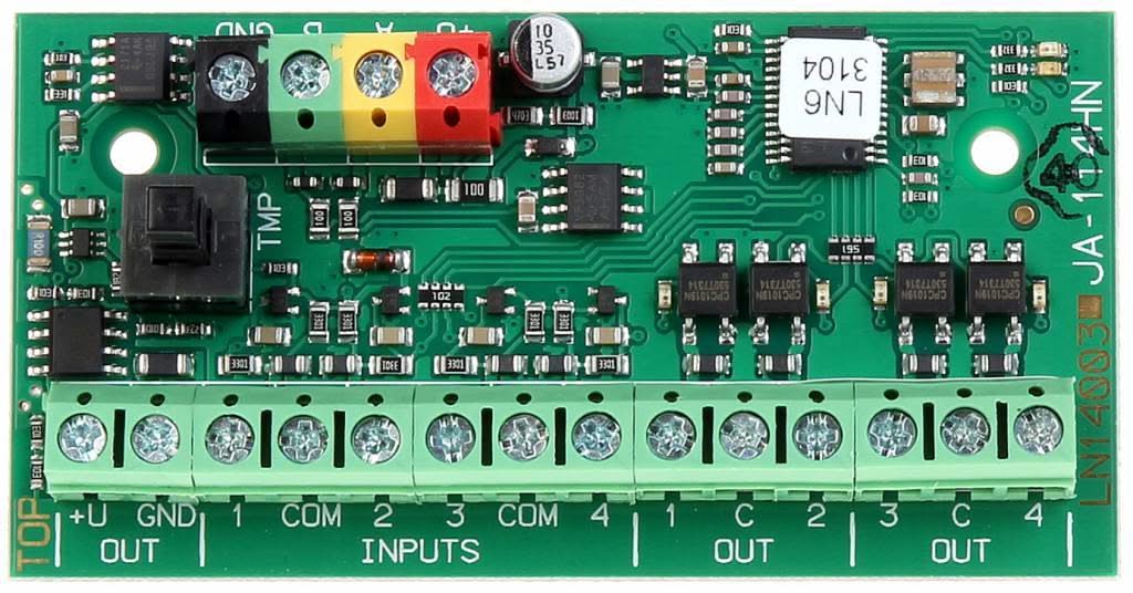 Jablotron Jablotron JA-114HN BUS aansluitmodule met 4 in- en uitgangen