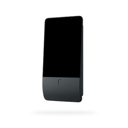 Jablotron Jablotron JA-116E-AN, Kabelgebundener BUS-Touchscreen, RFID-Leser, Anthrazit