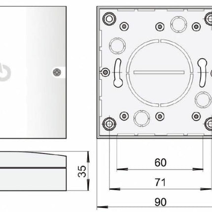 Jablotron Jablotron JA-120N Module d'ouverture de serrures électriques