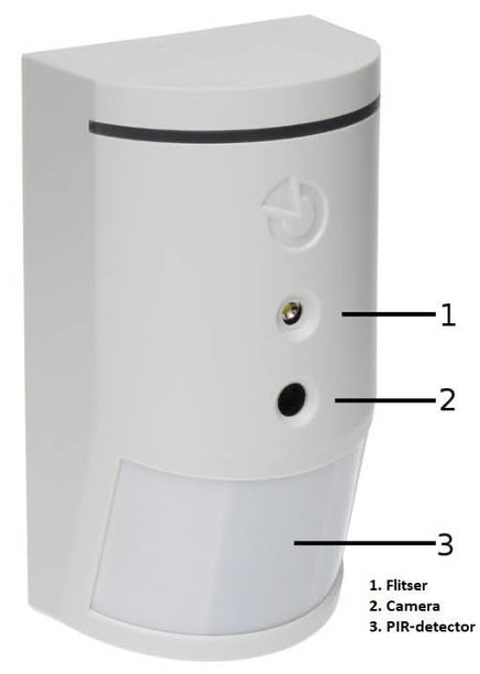 Jablotron Jablotron JA-120PC Bus Détecteur de mouvement PIR avec caméra