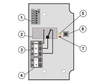Jablotron Jablotron JA-150N Drahtloses Leistungsmodul PG