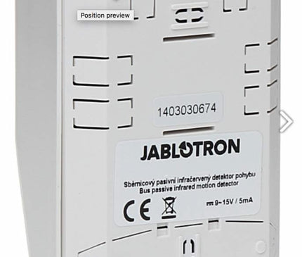 Jablotron Jablotron JA-150P Drahtloser Mini-PIR