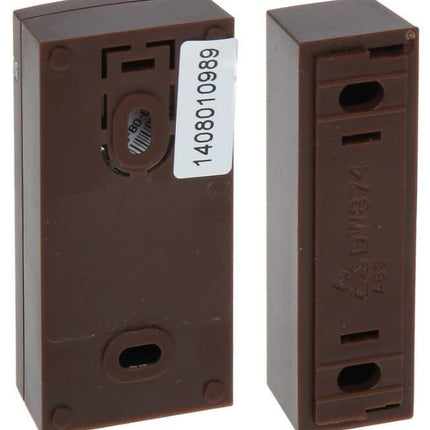 Jablotron Jablotron JA-151MB Draadloos mini magneetcontact bruin