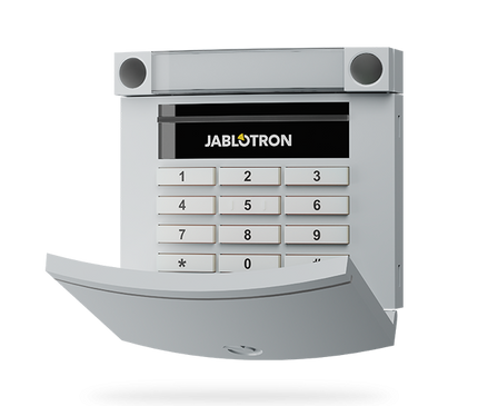 Jablotron Jablotron JA-153E-GR Draadloos codebedienpaneel RFID Toets Grijs