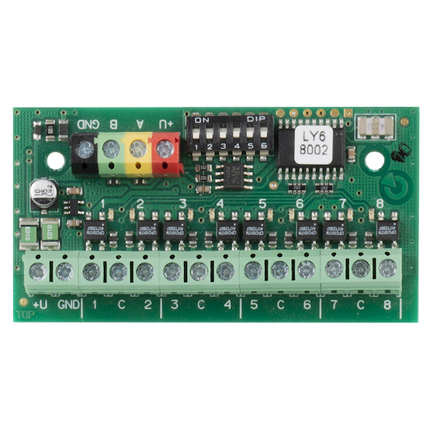 Jablotron JB-118N Pro Bus Signal PG Ausgangsmodul - 8 Ausgänge