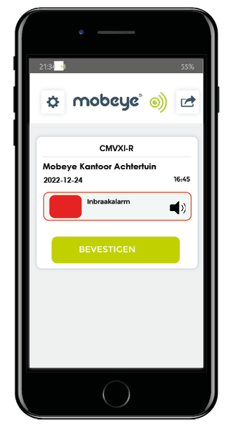 Mobeye CMVXI-R, 4G Outdoor alarm