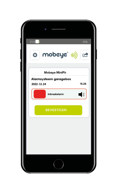 Mobeye ICM41IP, MiniPir intrusion system stand-alone