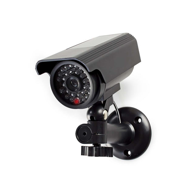 Nedis Dummy beveiligingscamera Bullet IP44 Zwart