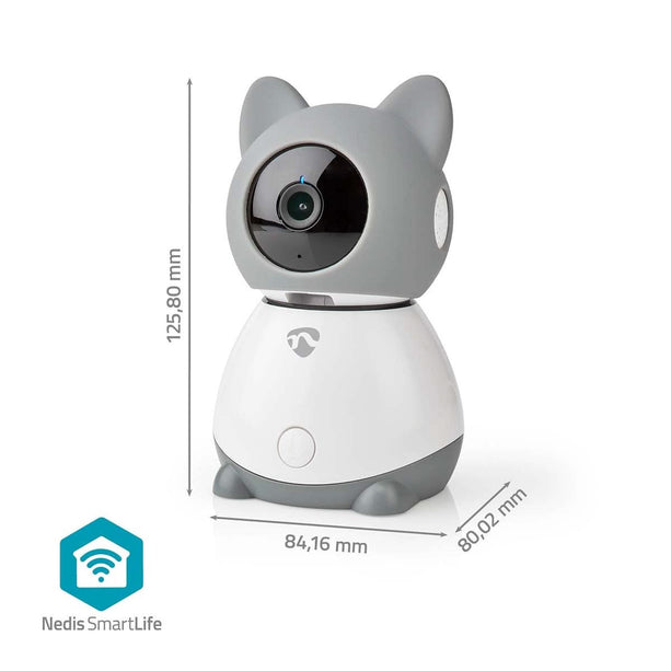 Nedis Nedis Draaibare SmartLife Camera voor Binnen, kinder/baby monitorcamera