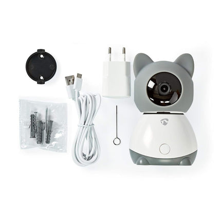 Nedis Nedis Rotating SmartLife Camera for Indoor, caméra de surveillance pour enfant/bébé
