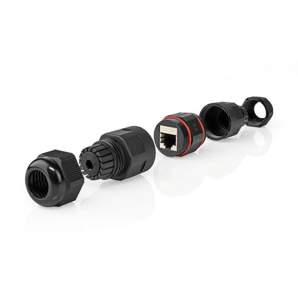 Nedis Nedis RJ45 CAT5/6 koppelstuk buitenshuis