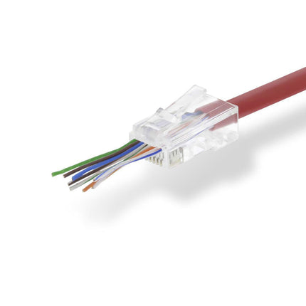 Nedis Nedis RJ45 Stecker CAT5 UTP Pass Through 10 Stück für flexible Adern (verseilt)