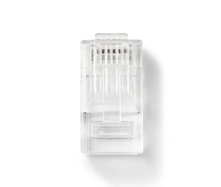 Nedis Nedis RJ45 Stecker CAT5 UTP Pass Through Solid 10 Stück (starre Adern)