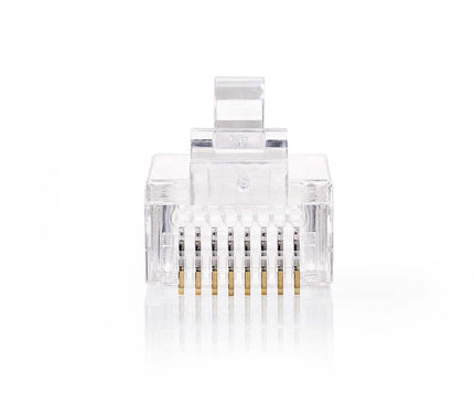 Nedis Nedis RJ45 Stecker CAT6 FTP Pass Through Solid 10 Stück