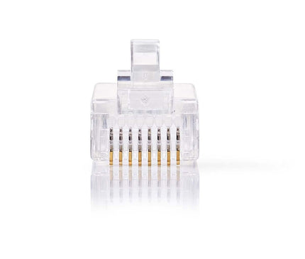 Nedis Nedis RJ45 Connector CAT6, Verguld 10 Stuks, Solid Ader