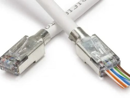 Nedis Nedis RJ45 Connector CAT7 FTP Pass Through connectors Set 10 pcs.