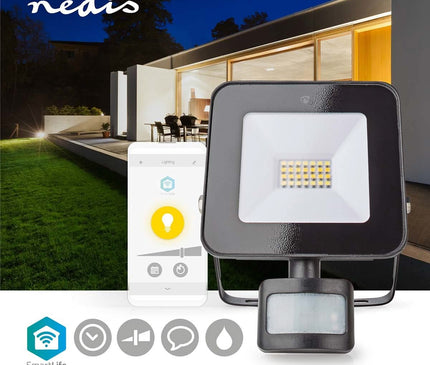Nedis Nedis SmartLife LED Schijnwerper met bewegingssensor