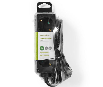 Nedis Nedis Steckdose mit Erdung, 16 A, 3-fach, 3m