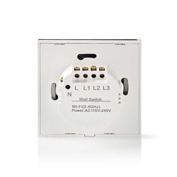 Nedis Nedis Wi-Fi smart wall switch | Steuerung von Vorhängen, Rollläden oder Sonnenschutzanlagen