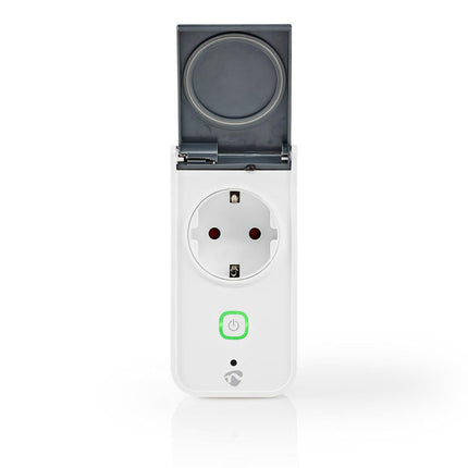 Nedis Nedis Wi-Fi Smart Plug for Outdoor | Splashproof | IP44 | Consumption Monitor | Schuko Type F | 16 A