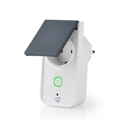 Nedis Nedis Wi-Fi Smart Plug for Outdoor | Splashproof | IP44 | Consumption Monitor | Schuko Type F | 16 A