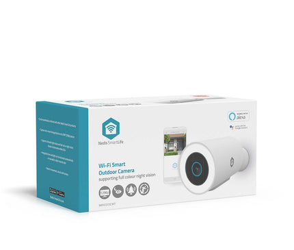 Nedis Nedis Wi-Fi Smartlife 3Mp Full-HD caméra IP d'extérieur avec détecteur de mouvement, alimentation fixe