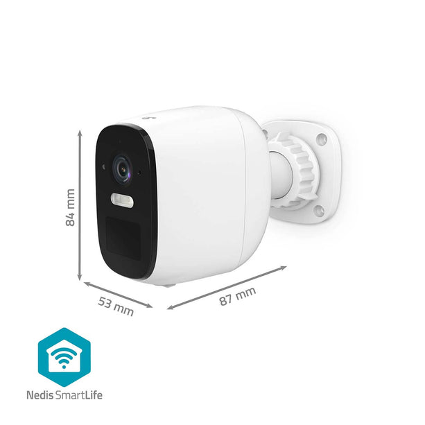 Nedis Nedis Wi-Fi Smartlife 4MP caméra IP extérieure Résistante à l'eau