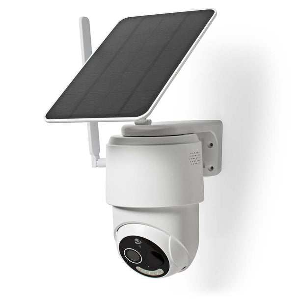 Nedis SmartLife 4G PTZ Camera voor buiten met zonnepaneel en batterij