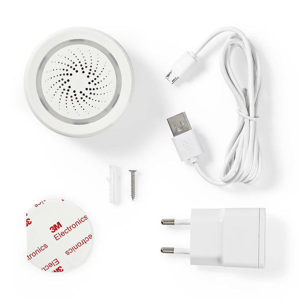 Nedis Wi-Fi smart sirene | Alarm of Gong | 85 dB