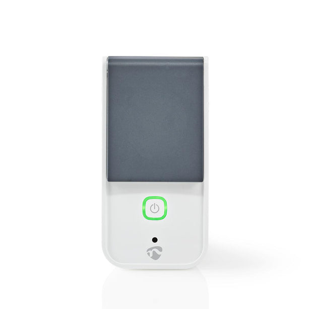 Nedis Wi-Fi Smart Stekker voor Buiten | Spatwaterbestendig | IP44 | Verbruiksmonitor | Schuko Type F | 16 A