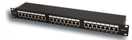 Pulsar Pulsar RP-F24V6, Patchpanel 24 Anschlüsse FTP Cat6